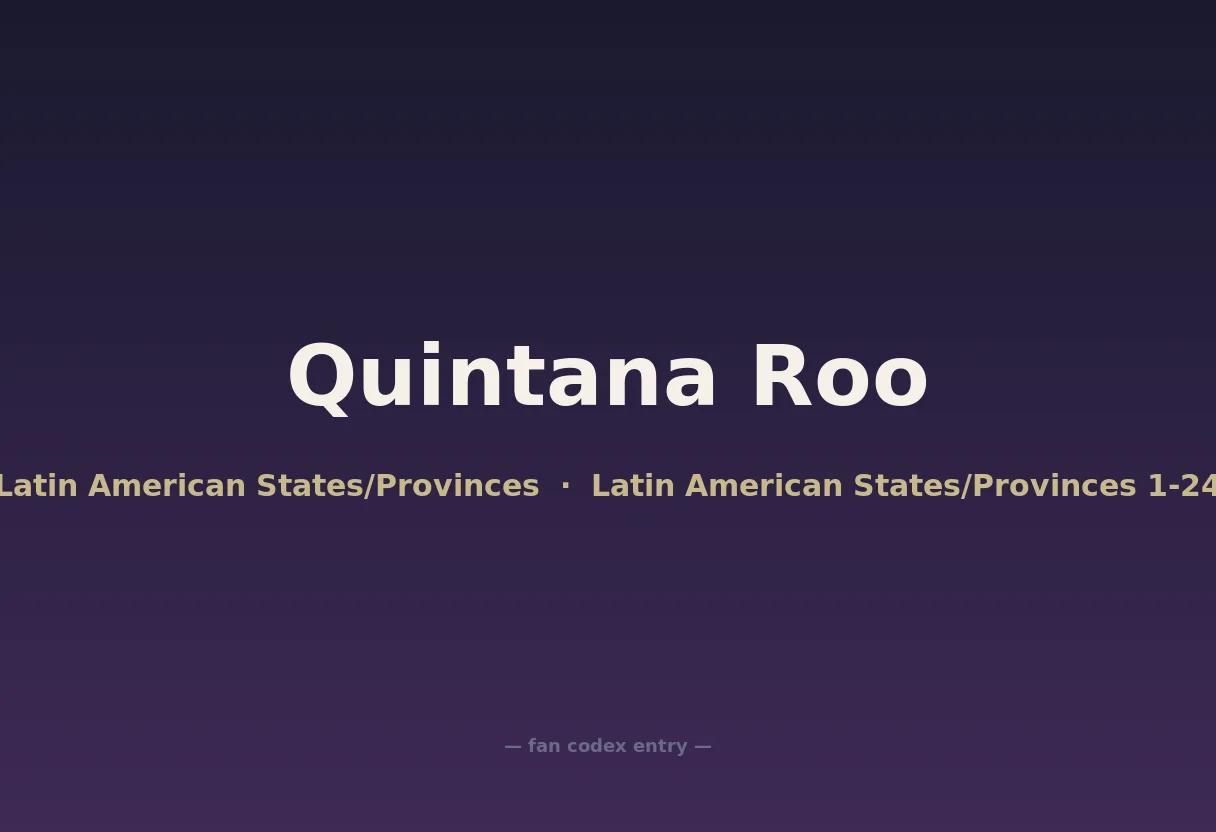 Quintana Roo
