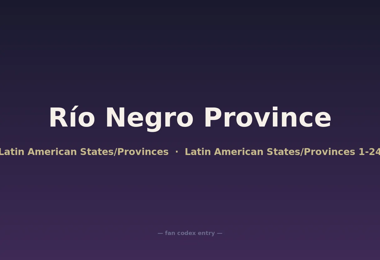 Río Negro Province