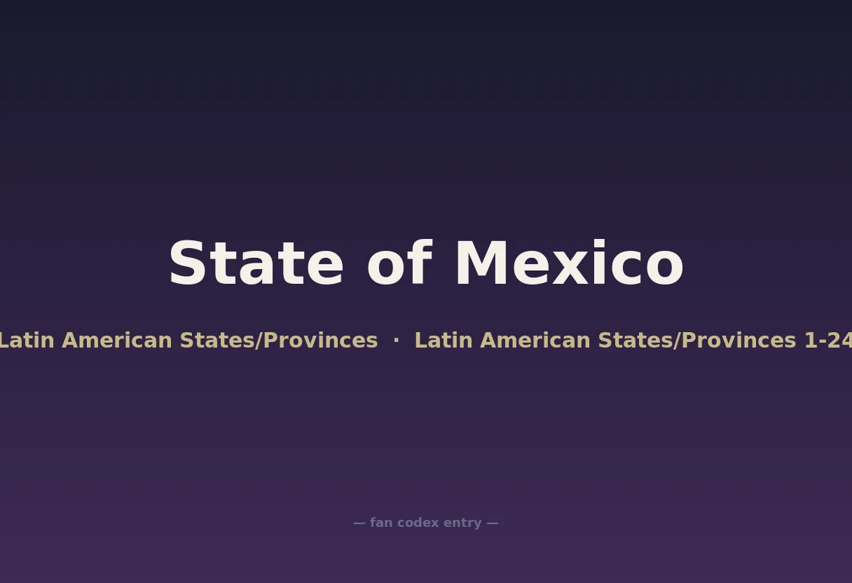 State of Mexico